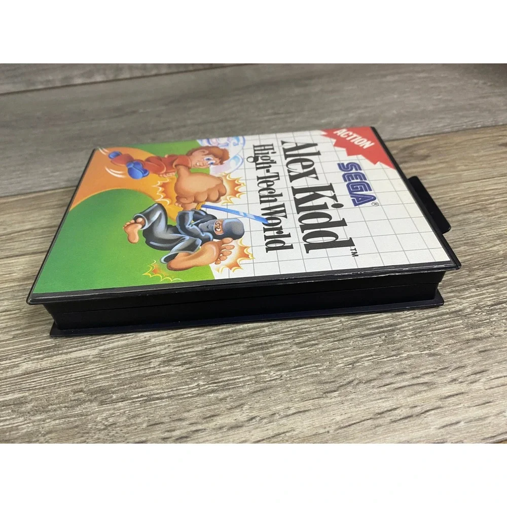 Alex Kidd‎ High-Tech World Sega Master System CIB Case no Manual 1987 43017-5020